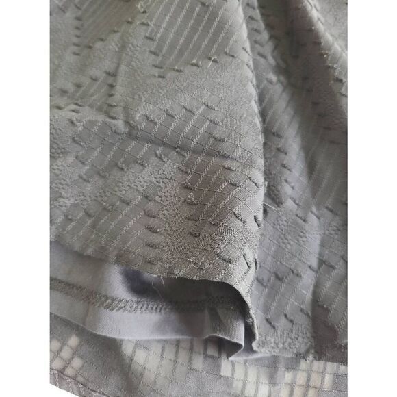 Lane Bryant Ruffle Hem Wrap Blouse Top Women's 22/24 Black V-Neck Short Sleeve - Picture 5 of 5